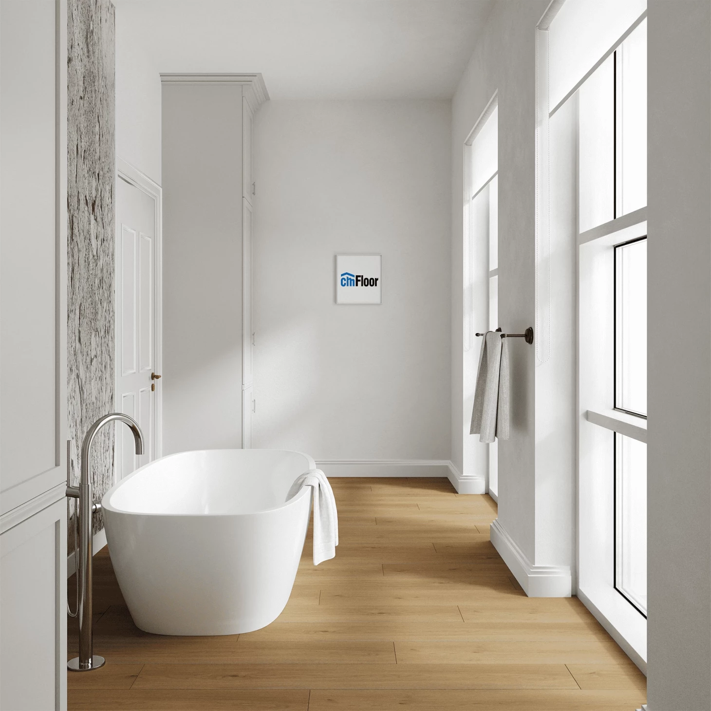 SPC плитка для пола Дуб Классика (1220*180*4 мм) — купить в Сочи