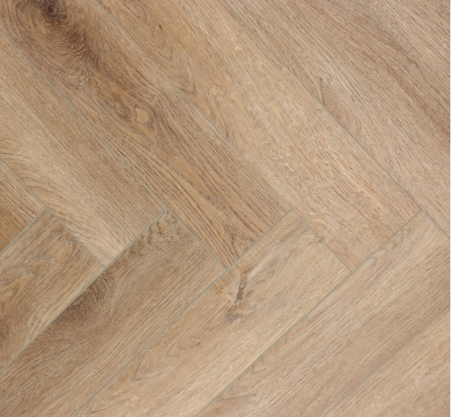 Виниловый ламинат SPC "Cronafloor" Herringbone Дуб Монпелье (640*128*4,5 мм) — купить в Сочи