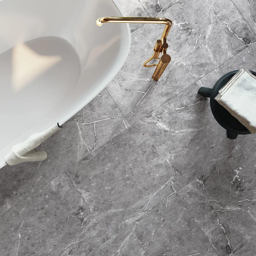 SPC ламинат "Invictus" Hudson Stone Silver (907*450*6мм) — купить в Сочи