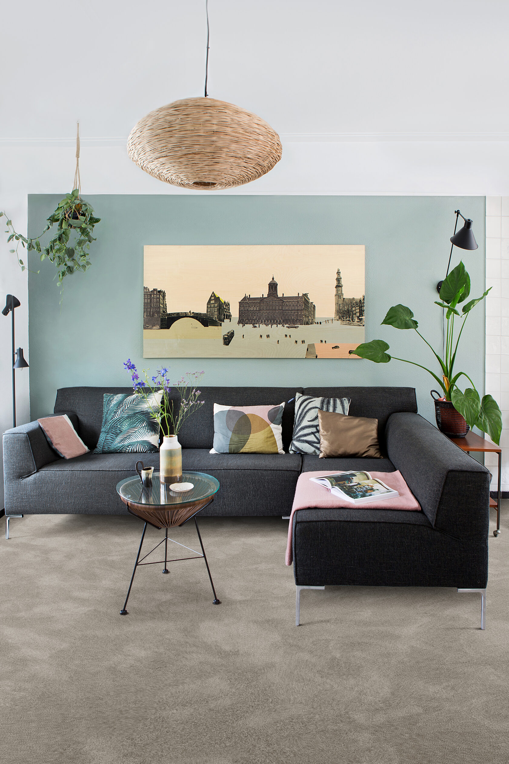 Ковровое покрытие "Bonkeel" Brooklyn Plain 39 (ширина 4м) — купить в Сочи