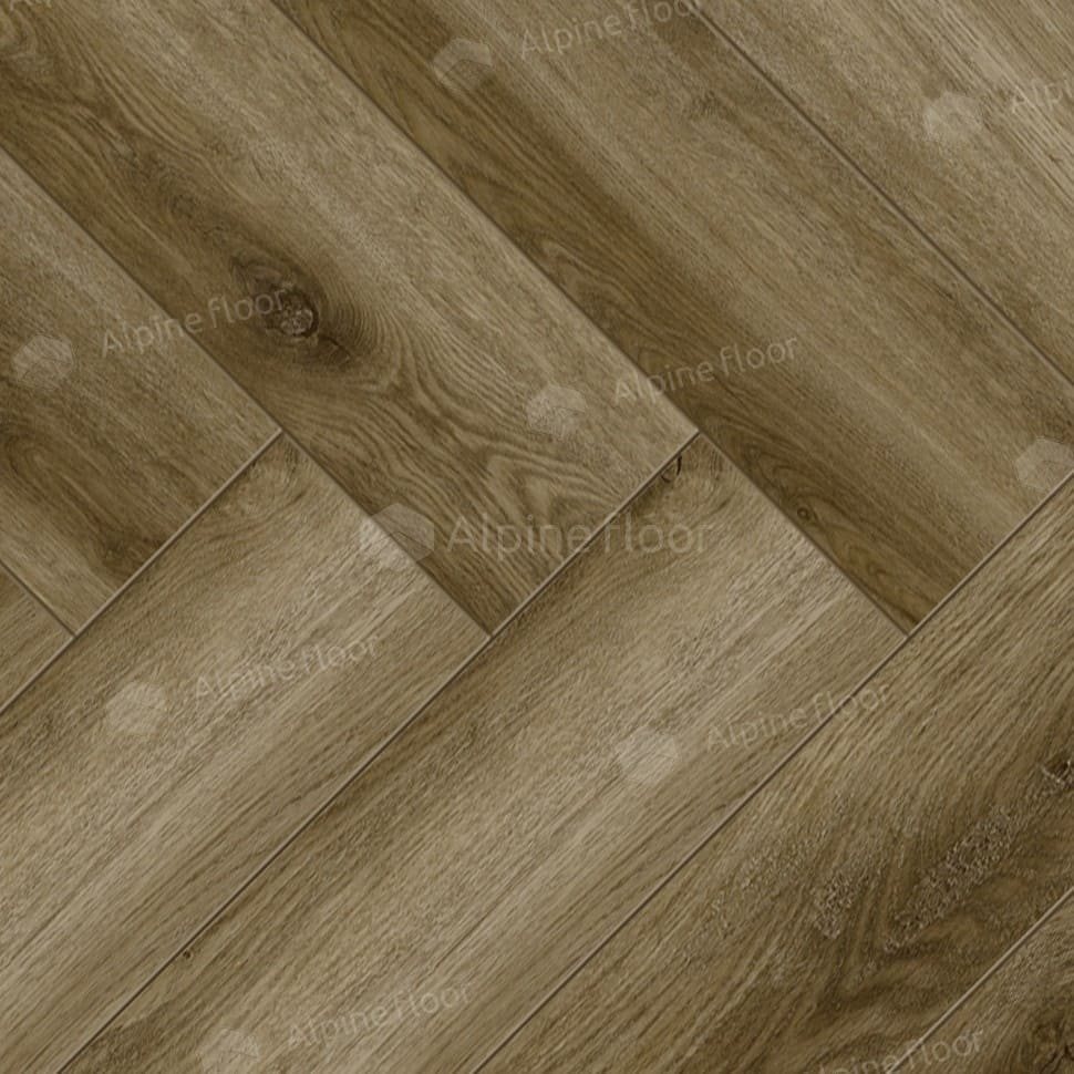 Ламинат "Alpine Floor" Herringbone Дуб Марсель (606*101*8 мм) — купить в Сочи