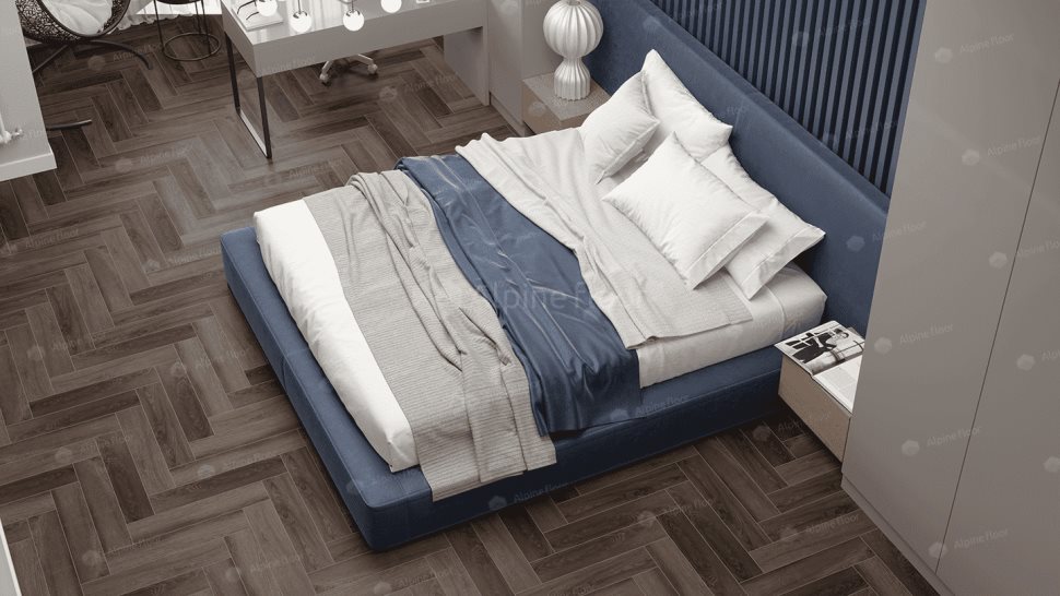 Виниловый ламинат "Alpine Floor" Parquet Light Дуб Фафнир (600*125*4 мм) — купить в Сочи