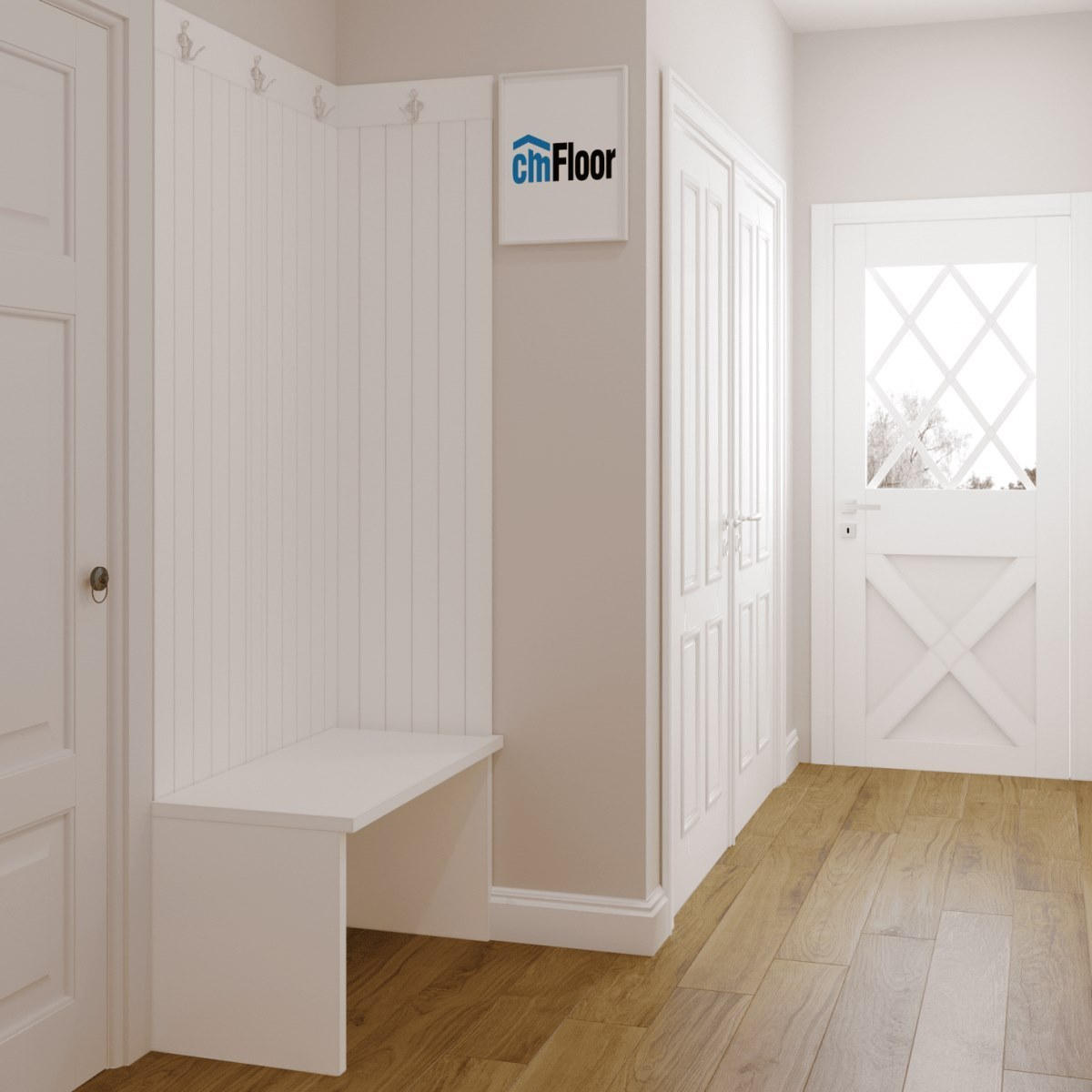 Виниловое напольное покрытие ScandiWood 04 Орех Американский (180*1220*5 мм) — купить в Сочи