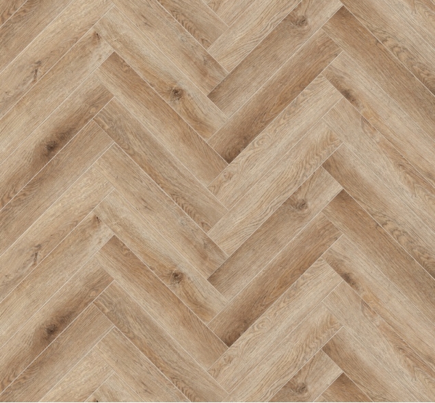 Виниловый ламинат SPC "Cronafloor" Herringbone Дуб Монпелье (640*128*4,5 мм) — купить в Сочи