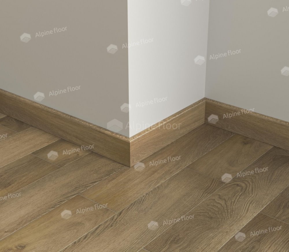 Напольный плинтус Parquet Light Дуб Насыщенный SK 13-7 (2200*12,5*80 мм) — купить в Сочи
