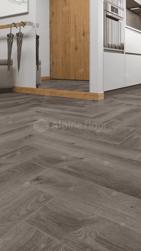 Виниловый ламинат "Alpine Floor" Parquet Light Дуб Мерга (600*125*4 мм) — купить в Сочи