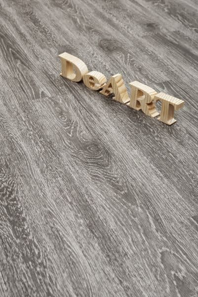 Кварцвиниловая плитка "DeArt Floor" Strong Дуб Графитовый (935*187*2,5мм) — купить в Сочи
