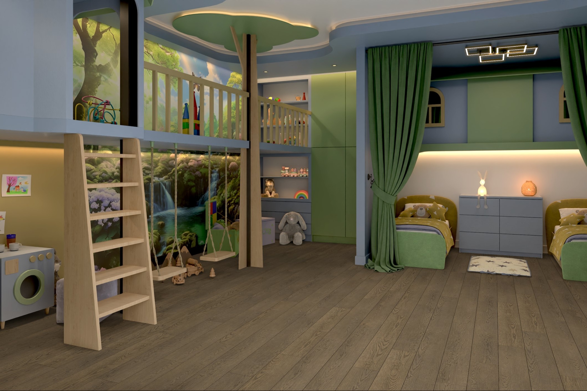 SPC ламинат «Damy Floor» Дуб Мокко (1220*180*4 мм) — купить в Сочи