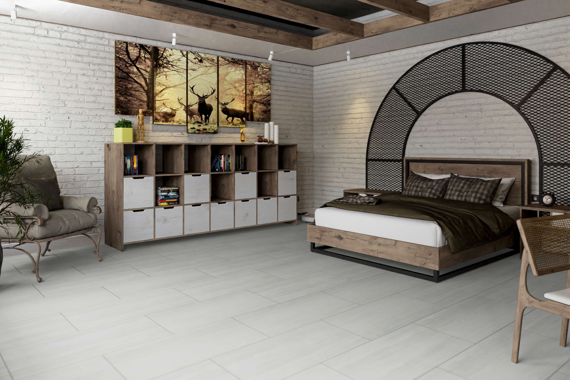 Усовершенствованная кварц-виниловая плитка «Damy Floor» Кайлас (912,4*455,2*2,5 мм) — купить в Сочи