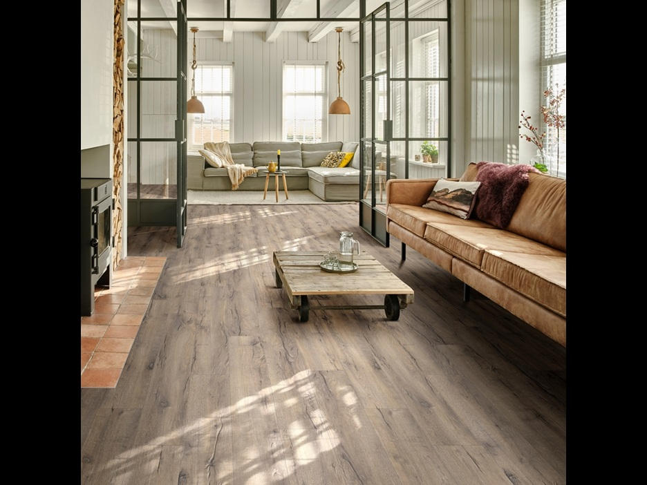 Замковая ПВХ плитка Highland Oak 869 (1251*189*5 мм) — купить в Сочи