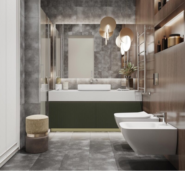 SPC ламинат "CronaFloor" Stone 4V Торнадо Дымчатый (600*300*4 мм) — купить в Сочи