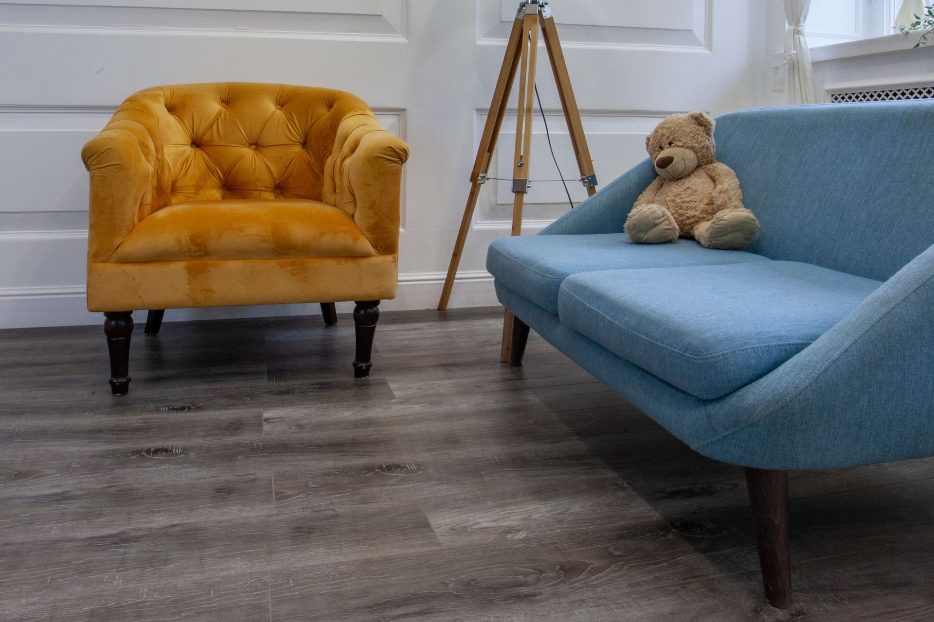 SPC ламинат «Damy Floor» Дуб Рустикальный Черный (1220*180*4 мм) — купить в Сочи