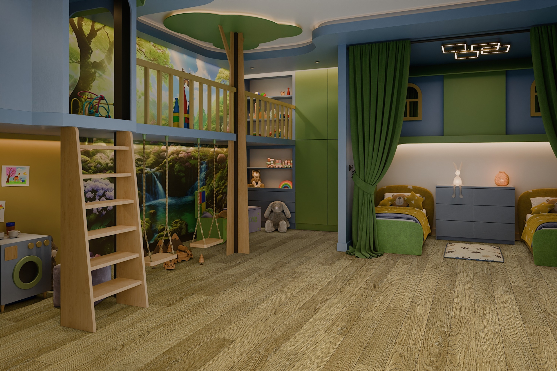 SPC ламинат «Damy Floor» Дуб Золотой (1220*180*4 мм) — купить в Сочи