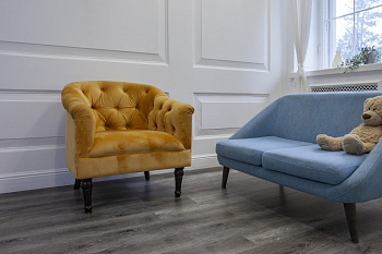 SPC ламинат «Damy Floor» Дуб Рустикальный Черный (1220*180*4 мм) — фото и характеристики