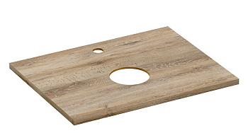 Столешница Wood из керамогранита Spirit 60x45x2 орех матовый 64187