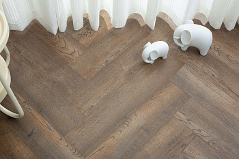 Плитка SPC "OneFloor" 3026 А,В  ЁЛКА (640*128*4 мм) — фото и характеристики