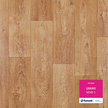 Линолеум бытовой "Tarkett" Grand Soho 1 (3м) — фото и характеристики