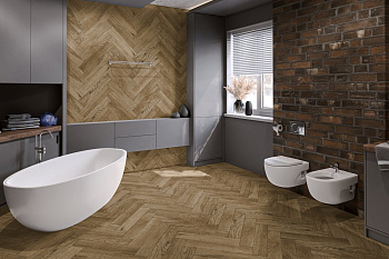 Усовершенствованная кварц-виниловая плитка «Damy Floor» Кембридж (590*118*2,5 мм) — фото и характеристики